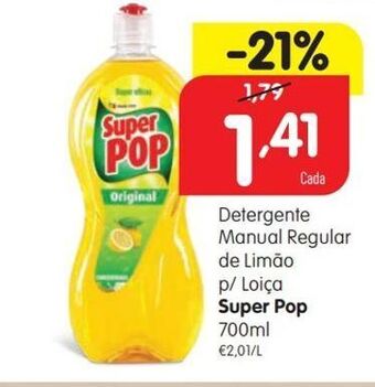 Detergente lavalouça super pop