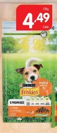 Minipreço Ração para cães friskies promoção