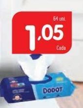 Minipreço Toalhas umedecidas dodot promoção