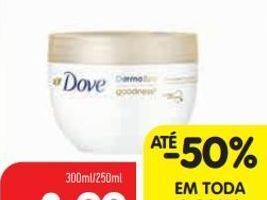 Minipreço Creme hidratante dove promoção