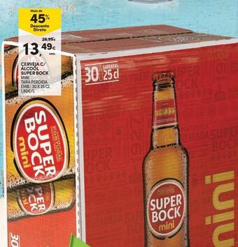 Continente Bom dia Cerveja super bock promoção