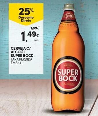 Continente Bom dia Cerveja super bock promoção