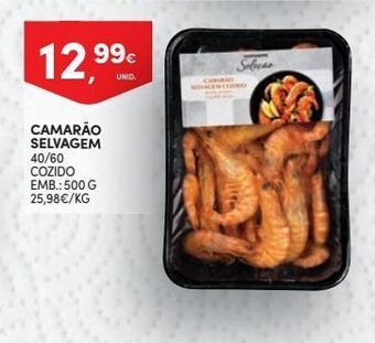 Continente Bom dia Camarão promoção