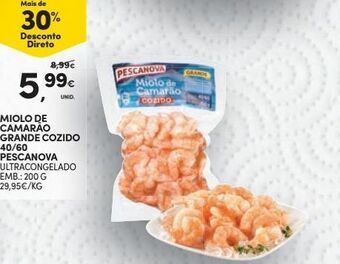 Continente Bom dia Camarão pescanova promoção