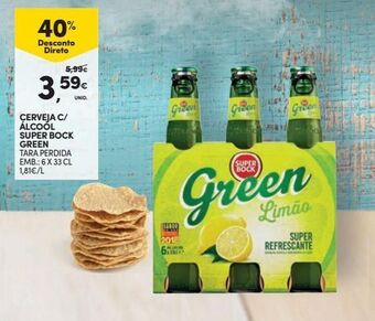 Continente Bom dia Cerveja super bock promoção