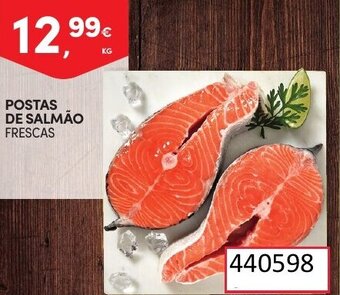 Continente Postas de Salmão promoção