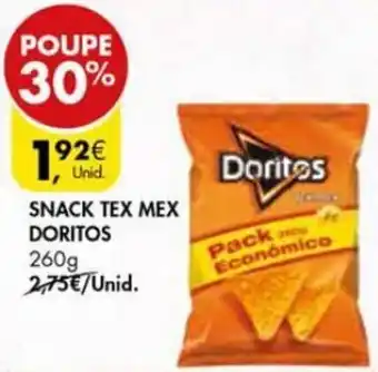 Pingo Doce Snack Tex-Mex Doritos 260g promoção