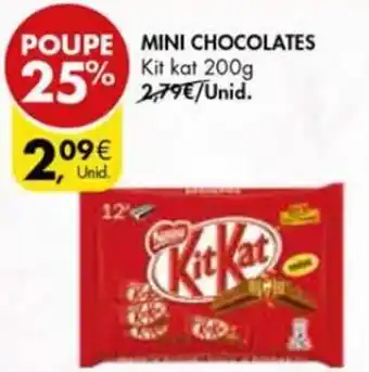 Pingo Doce Mini Kitkat Chocolates 200g promoção