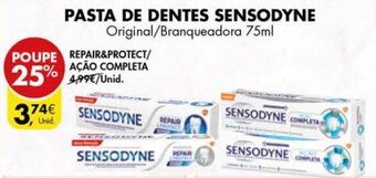 Pingo Doce Pasta de Dentes Sensodyne 75ml promoção