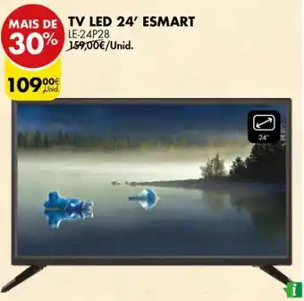 Pingo Doce Esmart TV LED 24' promoção