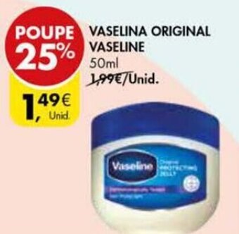 Pingo Doce Vaseline Original 50ml promoção