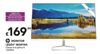 Radio Popular HP Monitor LED 24" M24FWA promoção