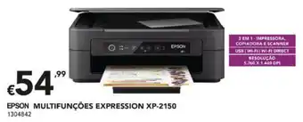 Radio Popular Epson Multifunções Espression XP-2150 promoção