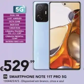 MI Note 11T Pro Smartphone 5G