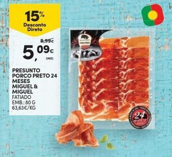 Continente Bom dia Presunto promoção