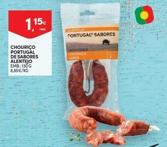 Continente Bom dia Chouriço promoção