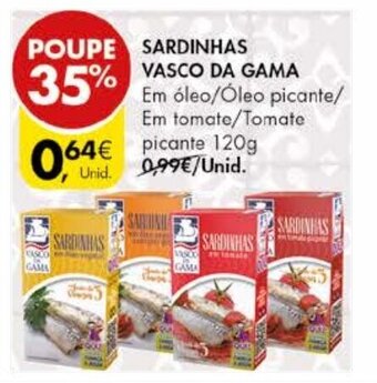 Sardinhas Vasco da Gama 120g