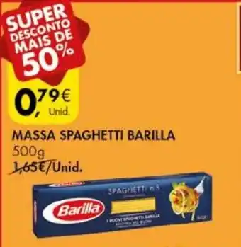 Pingo Doce Massa Esparguete Barilla 500g promoção