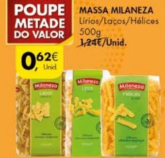 Pingo Doce Massa Milaneza 500g promoção