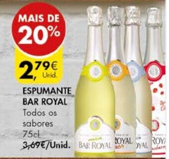 Pingo Doce Espumante Bar Royal 75cl promoção