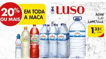 Pingo Doce Água Luso 5,4Lt promoção