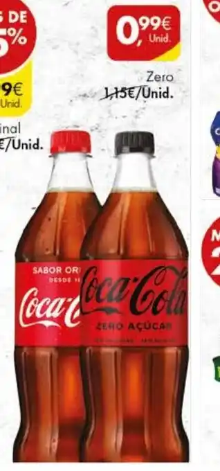Pingo Doce Coca-Cola Zero 1L promoção