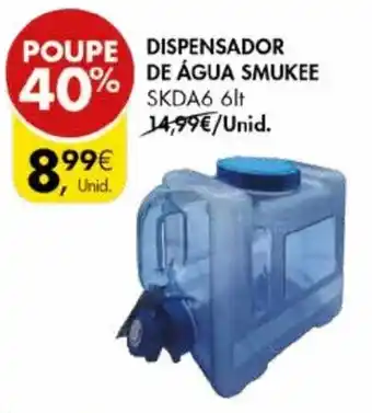 Pingo Doce Dispensador de Água Smukee SKDA6 6lt promoção