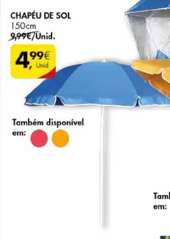 Pingo Doce Chapéu de Sol 150cm promoção