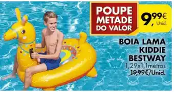 Pingo Doce Boia Lama Kiddie Bestway 1,29x1,1metros promoção