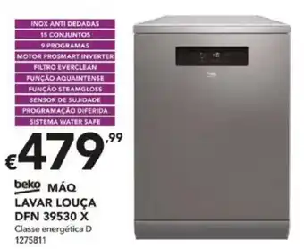 Beko Máquina Lavar Louça DFN39530X