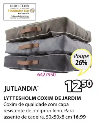 JYSK Jutlandia Lyttesholm Coxim de Jardim 50 x 50 x 8cm promoção