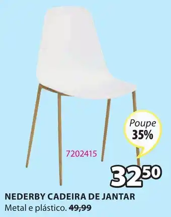 JYSK Nederby Cadeira de Jantar promoção