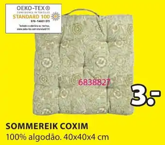 JYSK Sommereik Coxim 40 x 40 x4cm promoção