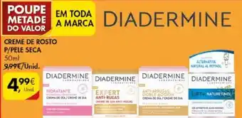 Pingo Doce Creme de Rosto P/Pele Seca 50ml promoção