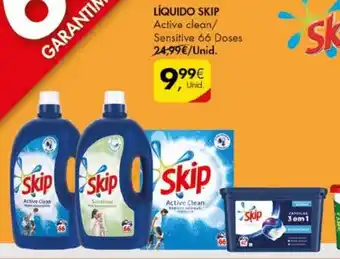 Pingo Doce Líquido Skip 66 Doses promoção