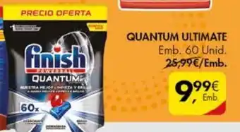 Pingo Doce Finish Quantum Ultimate 60 Unid promoção