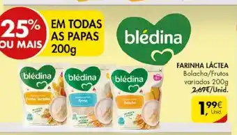 Pingo Doce Farinha Láctea 200g promoção