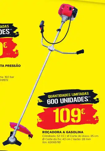 Bricomarché Roçadora a Gasolina 52cc promoção