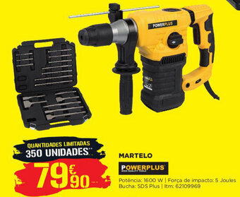 Bricomarché Martelo Powerplus 1600W promoção