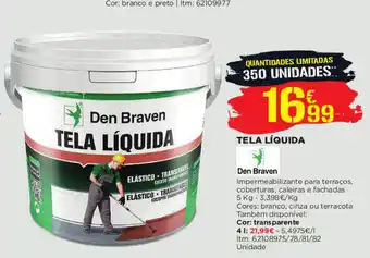 Bricomarché Tela Líquida Den Braven promoção