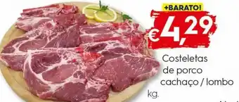 Costeletas de Porco Cachaço/ Lombo