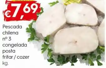Pescada Chilena n°3 Congelada Posta Fritar/Cozer