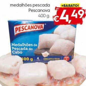 Bolama Medalhões Pescada Pescanova 400g promoção
