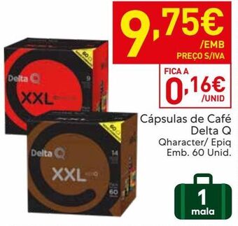 Recheio Cápsulas de café delta q promoção