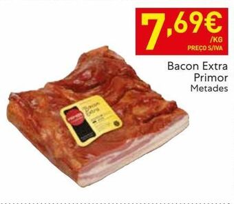 Recheio Bacon primor promoção