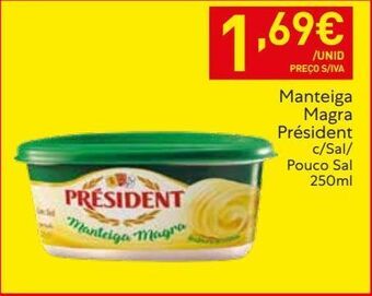 Recheio Manteiga président promoção