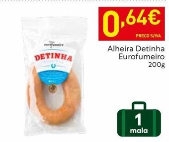 Recheio Alheira eurofumeiro promoção