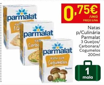 Recheio Laticínio parmalat promoção