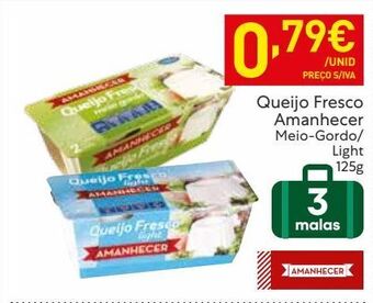 Recheio Queijo fresco amanhecer promoção