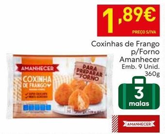 Recheio Nuggets de frango amanhecer promoção
